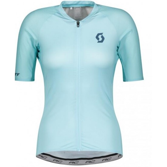 Dames SCOTT RC Premium 2020 Fietsshirt Korte Mouw Blau 2020310