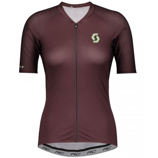 Dames SCOTT RC Premium 2020 Fietsshirt Korte Mouw bruin 2020313