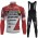 2021 ANDRONI GIOCATTOLI Team Fietskleding Fietsshirt Lange Mouw+Lange Fietsbroek Bib 691