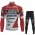 2021 ANDRONI GIOCATTOLI Team Fietskleding Fietsshirt Lange Mouw+Lange Fietsbroek Bib 693