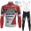 2021 Winter Fleece ANDRONI GIOCATTOLI Team Fietskleding Fietsshirt Lange Mouw+Lange Fietsbroek Bib 699