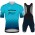 2021 Astana Pro Team Fietskleding Fietsshirt Korte Mouw+Korte Fietsbroeken Bib 726