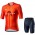 2021 INEOS Grenadier Pro Team Fietskleding Fietsshirt Korte Mouw+Korte Fietsbroeken Orange 820