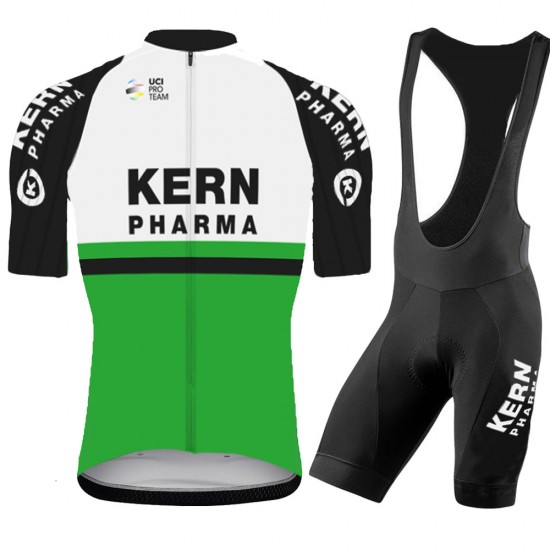 2021 kern pharma Pro Team Fietskleding Fietsshirt Korte Mouw+Korte Fietsbroeken 983