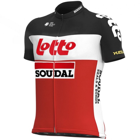 2021 Lotto Soudal Pro Team Fietskleding Fietsshirt Korte Mouw 879