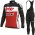 2021 Lotto Soudal Pro Team Fietskleding Fietsshirt Lange Mouw+Lange Fietsbroek Bib 892