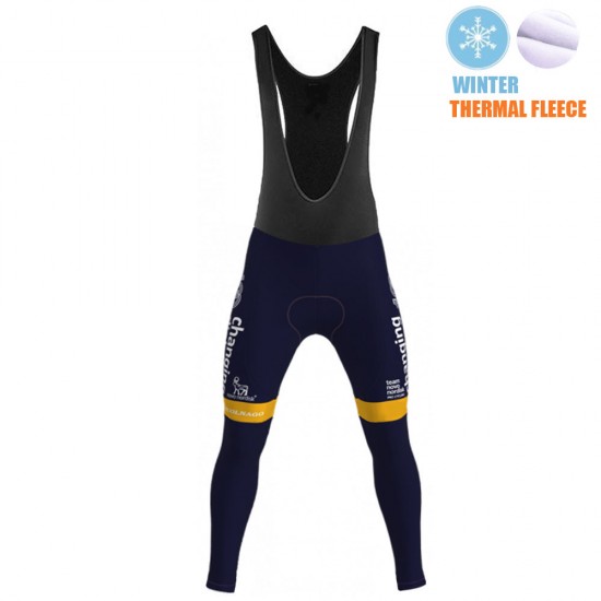 2021 Winter Fleece novo nordisk Pro Team Lange Fietsbroek Bib 901