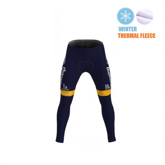 2021 Winter Fleece novo nordisk Pro Team Lange Fietsbroek Bib 903