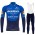 2021 Deceuninck quick step Pro Team Fietskleding Fietsshirt Lange Mouw+Lange Fietsbroek Bib 918