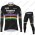Deceuninck quick step 2021 UCI World Champion Wielerkleding Set Fietsshirts Lange Mouw+Lange Fietsrbroek Bib 2021030