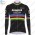 Winter Thermal Fleece Deceuninck quick step 2021 UCI World Champion Fietsshirt Lange Mouw 2021032