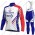 GROUPAMA FDJ 2021 Wielerkleding Set Fietsshirts Lange Mouw+Lange Fietsrbroek Bib 2021366