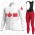 Canada FDJ 2021 Wielerkleding Set Fietsshirts Lange Mouw+Lange Fietsrbroek Bib 2021378