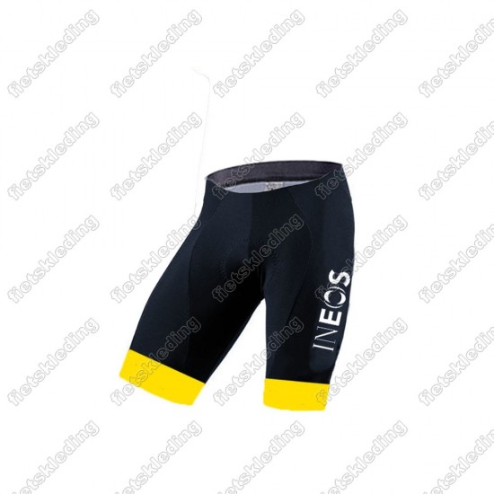 Team INEOS Grenadier Tour De France 2021 Mannen Wielerkleding Set Fietsshirts Lange Mouw+Lange Fietsrbroek Bib wit 2021148