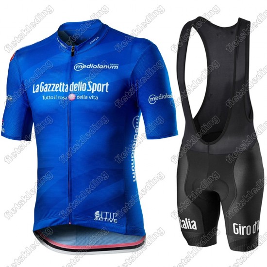 Giro D-italia 2021 Wielerkleding Set Fietsshirts Korte Mouw+Korte Wielerbroek Bib 2021420