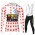 Jumbo Visma 2021 Tour De France Wielerkleding Set Fietsshirts Lange Mouw+Lange Fietsrbroek Bib 2021257