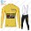 Winter Thermal Fleece Jumbo Visma 2021 Tour De France Wielerkleding Set Fietsshirts Lange Mouw+Lange Fietsrbroek Bib 2021261