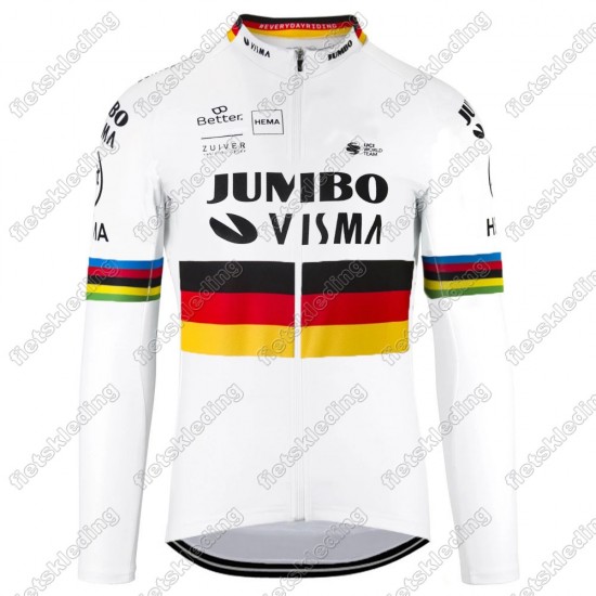 Jumbo Visma 2021 Germany Maillot Cyclisme Manches Longe 2021208