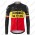 Jumbo Visma 2021 Belgium Maillot Cyclisme Manches Longe 2021216