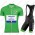 Deceuninck quick step 2021 Tour De France Wielerkleding Set Fietsshirts Korte Mouw+Korte Wielerbroek Bib 2021059