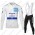 Deceuninck quick step 2021 Tour De France Wielerkleding Set Fietsshirts Lange Mouw+Lange Fietsrbroek Bib 2021069