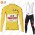Winter Thermal Fleece UAE EMIRATES Tour De France 2021 Wielerkleding Set Fietsshirts Lange Mouw+Lange Fietsrbroek Bib 2021327