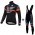 2015 De Rosa Santini Fietskleding set Fietsshirt Lange Mouwen+lange fietsbroeken Bib 2130