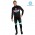 2019 Bianchi Milano PB zwart Thermo Wielerkleding Set Wielershirts lange mouw+fietsbroek lang met QFIQ525