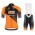2019 Boels Dolmans Orange Fietskleding Set Fietsshirt Korte Mouw+Korte fietsbroeken RENK473
