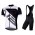 2019 Nalini Volata 20 zwart-wit Fietskleding Set Fietsshirt Korte Mouw+Korte fietsbroeken PZSX545