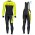 2019 Scott-RC PRO zwart-geel Thermo Wielerkleding Set Wielershirts lange mouw+fietsbroek lang met CYLA299