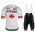 2019 Trek Fabrik Racing Canada Champion Fietskleding Set Fietsshirt Korte Mouw+Korte fietsbroeken JNFP756