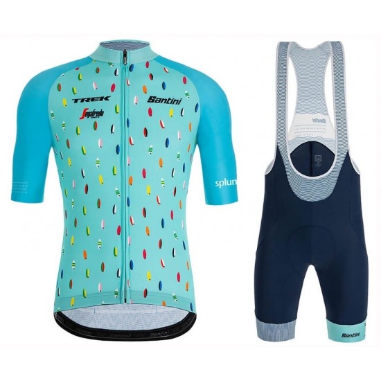 2019 Trek Richie Proode Fietskleding Set Fietsshirt Korte Mouw+Korte fietsbroeken ZDJK694