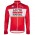 2017 Lotto-Soudal rood Fietsshirt lange mouw 2497