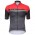 Santini Profteams 2017 Sleek Plus 10 Rood-Noir Fietsshirt Korte Mouw 453MVTHK 2017082344