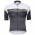 Santini Profteams 2017 Sleek Plus 10 wit-Noir Fietsshirt Korte Mouw 772AZNPU 2017082350