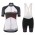 Dames Santini Stella 2017 wit FIetskleding Set Wielershirt Korte Mouw+Korte Fietsbroeken Bib 781NSPYR 2017082356