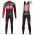 2017 GCN Pro Team Pro Winter Set Wielerkleding Wielershirt lange mouw+Lange fietsbroeken Bib 2476