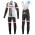 2017 Pro Team Sunweb Giant wit Winter Set Wielerkleding Wielershirt lange mouw+Lange fietsbroeken Bib 2588