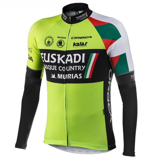 2017 Euskadi Kalas Fietsshirt lange mouw 2461