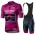 Purple giro d-italia 2021 Ineos Grenaider Fietskleding Fietsshirt Korte Mouw+Korte Fietsbroeken Bib 2021062620