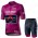 Purple giro d-italia 2021 Ineos Grenaider Fietskleding Fietsshirt Korte Mouw+Korte Fietsbroeken 2021062621