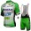 2016 Bardiani Csf PRR Wielerkleding Wielershirt Korte Mouw+Korte Fietsbroeken Bib 17041801