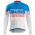 2016 Bontrager Trek Specter Jahrgang wit-Blauw Fietsshirt lange mouw 201717023