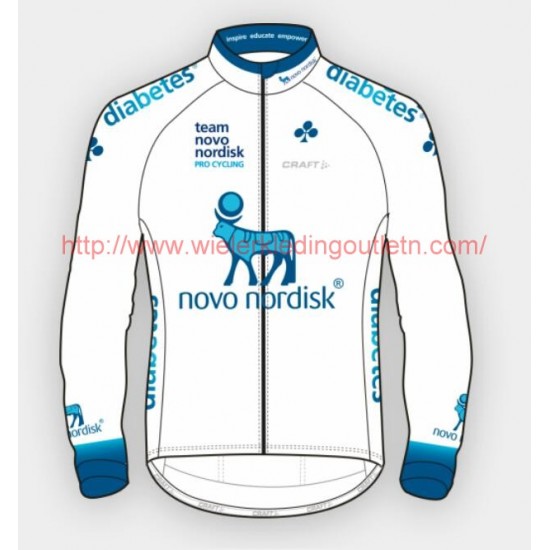 2016 Team Novo nordisk Fietsshirt lange mouw 201717177