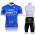 Mellow Johnny-s Blauw Fietskleding Fietsshirt Korte+Korte Fietsbroeken Bib 201717126