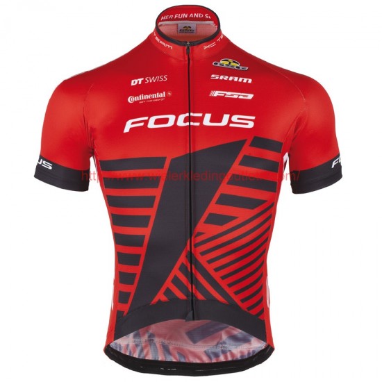 2016 GSG Focus XC rood Fietsshirt Korte Mouw 201717104