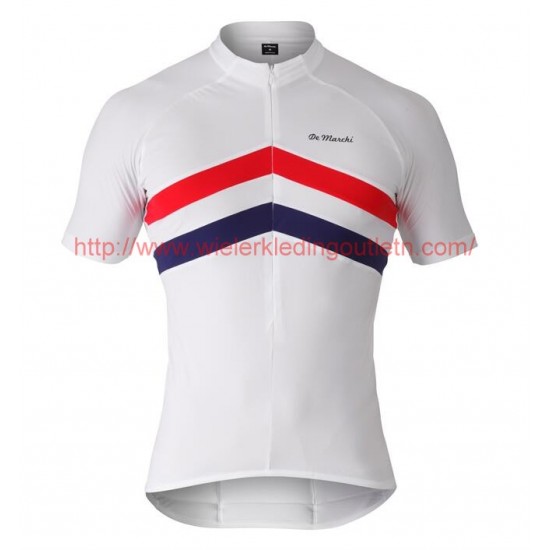 DE MARCHI Superleggera wit Fietsshirt Korte Mouw 201717090