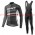 2017 Giant Fietskleding Fietsshirt lange mouw+Lange fietsbroeken Bib zwart 201717477