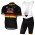 2017 LOTTO SOUDAL Germany zwart Fietskleding Fietsshirt Korte+Korte Fietsbroeken Bib 201717516